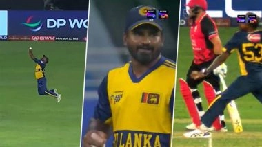 From Joy to Despair! Nizakat Khan Survives Despite Being Caught As Nuwan Thusara Bowls No Ball During SL vs HKC Asia Cup 2025 Match (Watch Video)
