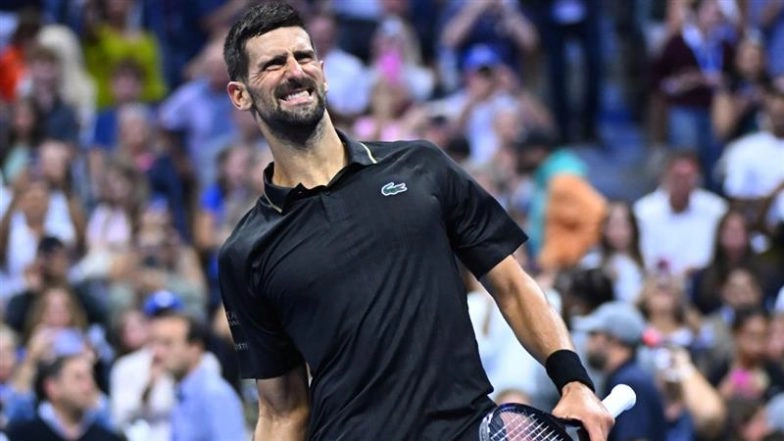 Novak Djokovic vs Taylor Fritz US Open 2025 Live Streaming Online: Get Live Telecast of Men’s Singles Quarterfinal Tennis Match in India
