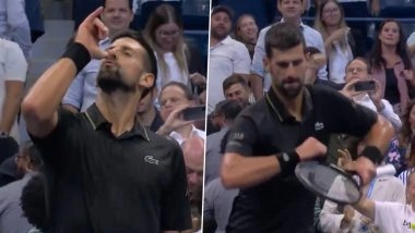 Novak Djokovic Showcases His Dance Moves After Defeating Taylor Fritz in US Open 2025 Quarter-Final Match, Video Goes Viral