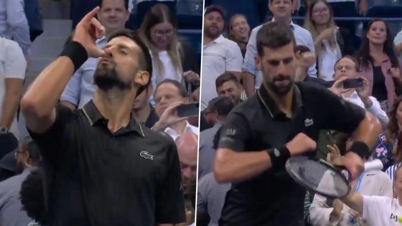 Novak Djokovic Showcases His Dance Moves After Defeating Taylor Fritz in US Open 2025 Quarter-Final Match, Video Goes Viral