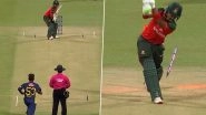 Sri Lanka Speedster Nuwan Thushara Uproots Tanzid Hasan Tamim's Off-Stump With Sensational Delivery During BAN vs SL Asia Cup 2025 Match (Watch Video)