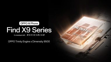 OPPO Find X9, OPPO Find X9 Pro Launch in November 2025 in India With MediaTek Dimensity 9500; Check Other Specifications and Features
