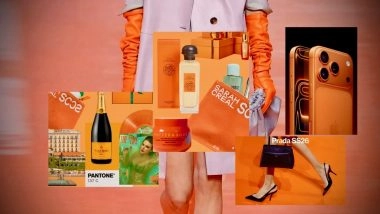The Orange Hue Has Dominated the Luxury Market From the iPhone 17 to the Prada Runway