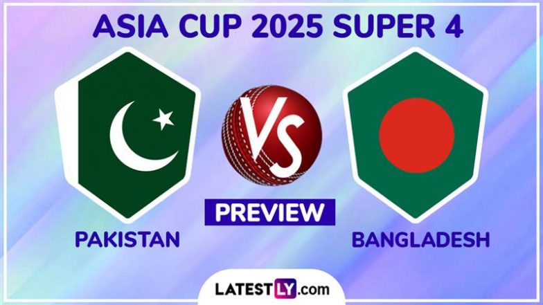 When is PAK vs BAN Asia Cup 2025 Super 4 Match? What is The H2H Record? Who Are The Key Players? Read Pakistan vs Bangladesh Match Preview