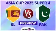 When is PAK vs SL Asia Cup 2025 Super 4 Match? What is The H2H Record? Who Are The Key Players? Read Pakistan vs Sri Lanka Match Preview