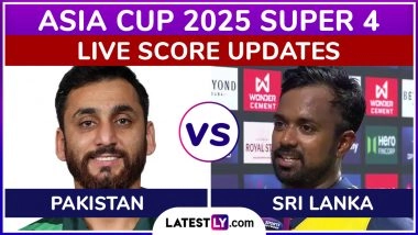 PAK Win By 5 Wickets | Pakistan vs Sri Lanka Highlights of Asia Cup 2025 Super 4: Sri Lanka Out of Race For Final; Mohammad Nawaz, Hussain Talat Help Pakistan Clinch Victory