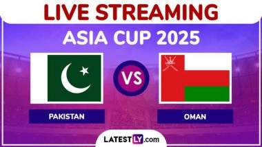 Pakistan vs Oman, Asia Cup 2025 Free Live Streaming Online: How To Watch PAK vs OMA T20I Cricket Match Live Telecast on TV in India?