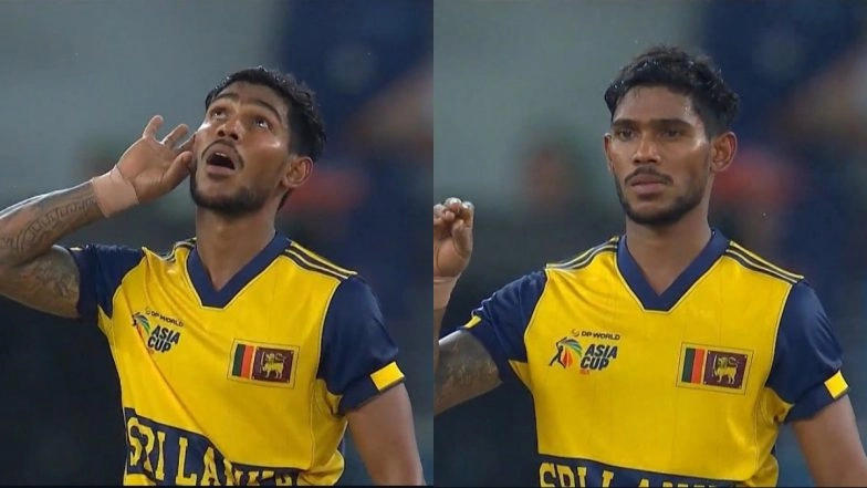 Pathum Nissanka’s Celebration Goes Viral After Scoring Maiden T20I Century During IND vs SL Asia Cup 2025 Super 4 Match (Watch Video)