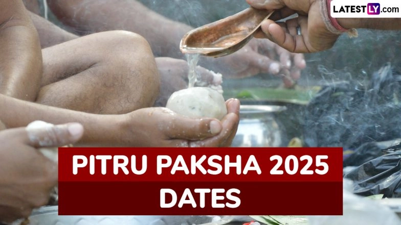 Shradh 2025 Dates: When Is Pitru Paksha? Know About 15-Day Period Dedicated to Worshipping Ancestors
