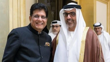 UAE Is Important Partner in India’s Growth Story, Says Commerce Minister Piyush Goyal in Abu Dhabi (See Pics)