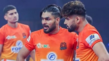 Pro Kabaddi League 2025 Live Streaming Free Online: How to Watch Puneri Paltan vs Patna Pirates PKL 12 Match on Mobile and TV Channel Telecast