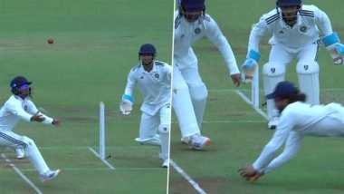 Rajat Patidar Shows Brilliant Presence of Mind As He Scalps Rebound Catch From Forward Short Leg During South Zone vs Central Zone Duleep Trophy 2025 Final (Watch Video)