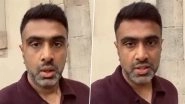 'I'll Try and Make All You Call Me Ash and Not Ravi' Ravi Ashwin Shares Message For Fans After Joining Sydney Thunder For Upcoming BBL 2025-26 (Watch Video)