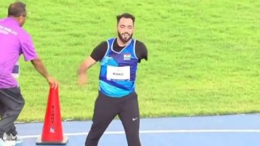 Rinku Hooda Clinches Maiden Gold at World Para Athletics Championships 2025 With 66.37m Throw in Men's Javelin F46 Event (Watch Video)