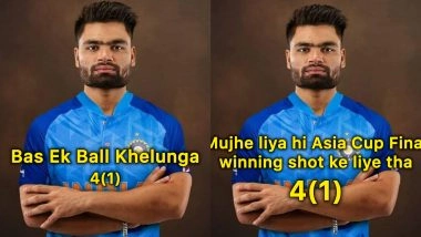 Lord Rinku Funny Memes Go Viral After Rinku Singh Hits the Winning Runs For India in IND vs PAK Asia Cup 2025 Final