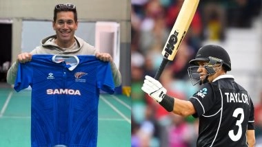 Ross Taylor Comes Out of Retirement, New Zealand Legend to Play for Samoa in International Cricket in ICC T20 World Cup 2026 Asia-East Asia-Pacific Qualifier