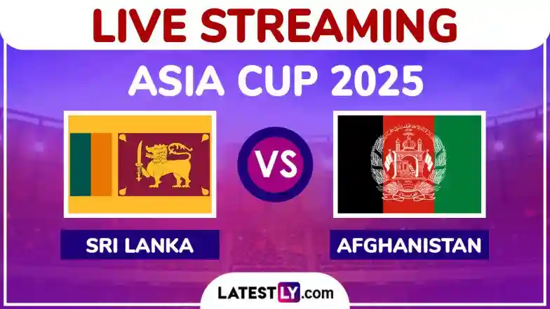 Sri Lanka vs Afghanistan, Asia Cup 2025 Free Live Streaming Online: How To Watch SL vs AFG T20I Cricket Match Live Telecast on TV in India?