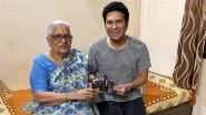 Sachin Tendulkar Shares Birthday Wish For Aunt Mangala; Expressed Gratitude For Her Support During His Formative Years At Shivaji Park (See Post)