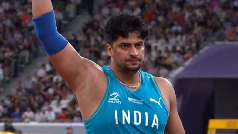 Sachin Yadav Finishes Fourth In Men's Javelin Throw Final at World Athletics Championships 2025; Achieves New Personal Best