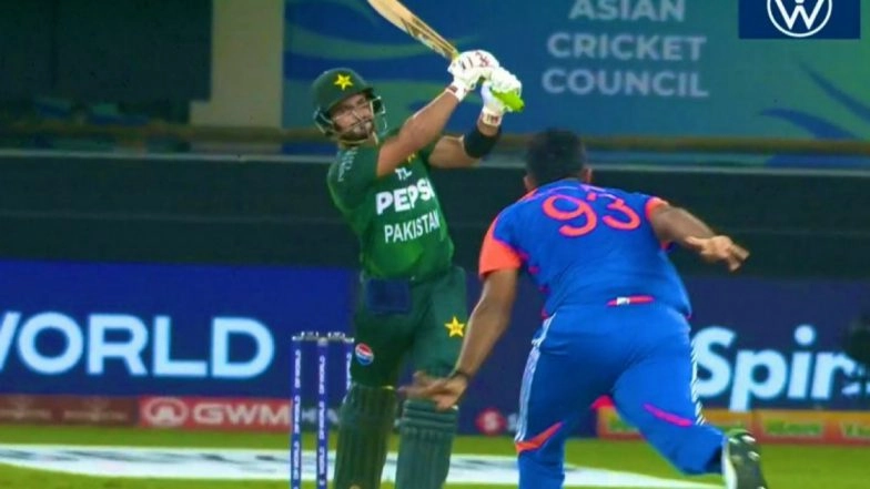 Sahibzada Farhan Becomes First Pakistan Batter to Hit Jasprit Bumrah For A Six In T20Is, Achieves Feat During IND vs PAK Asia Cup 2025 Match
