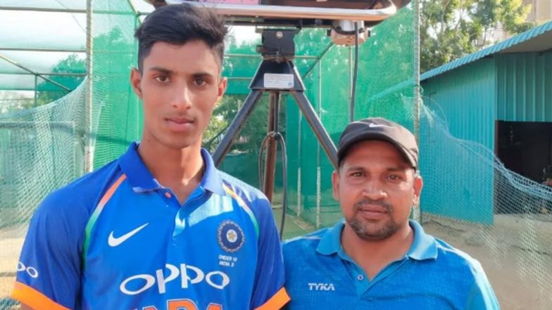 Meet Tilak Varma’s Childhood Coach Salam Bayash! The Man Behind India's New Batting Star Who Played Match-Winning Knock in Asia Cup 2025 Final Against Pakistan