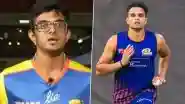Arjun Tendulkar vs Samit Dravid! Sachin Tendulkar's Son Scalps Wicket of Rahul Dravid's Son In Epic Face-Off at K Thimmappiah Memorial Trophy 2025-26