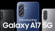 Samsung Galaxy A17 5G Launched in India With Triple Rear Camera Setup; Check Price, Specifications and Features