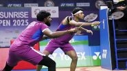 China Masters 2025 Final: Satwiksairaj Rankireddy, Chirag Shetty Settle for Silver Medal After Suffering Straight Games Defeat to Kim Won Ho and SEO Seung Jae