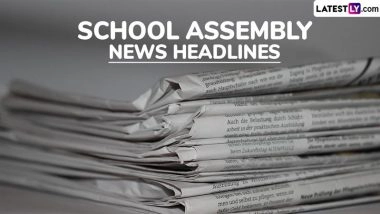 School Assembly News Headlines Today, 24 September 2025: Check and Read Important National, International, Sports, Entertainment and Business Stories During Daily Assembly