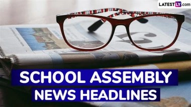 School Assembly News Headlines Today, 12 November 2025: Check and Read Important National, International, Sports, Entertainment and Business Stories During Daily Assembly