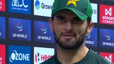 Shaheen Afridi Dedicates Man of the Match Award to Wife Ansha and Son Aliyaar Afridi After Pakistan Qualify for Asia Cup 2025 Final vs India With Win in PAK vs BAN Match