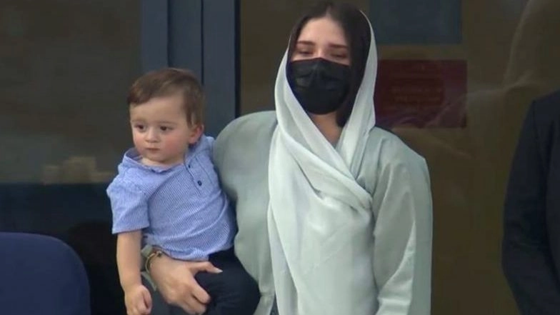 Shaheen Afridi’s Son Aliyaar and Wife Ansha Spotted During Pakistan vs Oman Asia Cup 2025 Match, Pic Goes Viral
