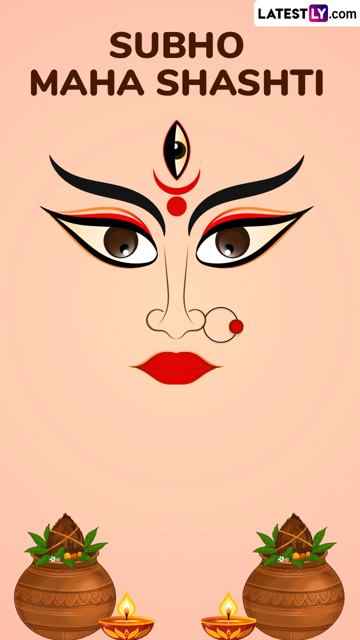 Maha Shashti 2025 Messages, Quotes and Wishes To Celebrate the Beginning of Durga Puja
