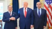 Pakistan PM Shehbaz Sharif, Field Marshal Asim Munir Wait &lsquo;Somewhere in the Oval&rsquo; for Almost Hour To Meet Donald Trump (Watch Video)