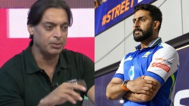 ‘Sir, With All Due Respect…’ Abhishek Bachchan Responds After Shoaib Akhtar Mistakenly Names Him Instead of Abhishek Sharma on Talk Show Ahead of IND vs PAK Asia Cup 2025 Final (Watch Video)
