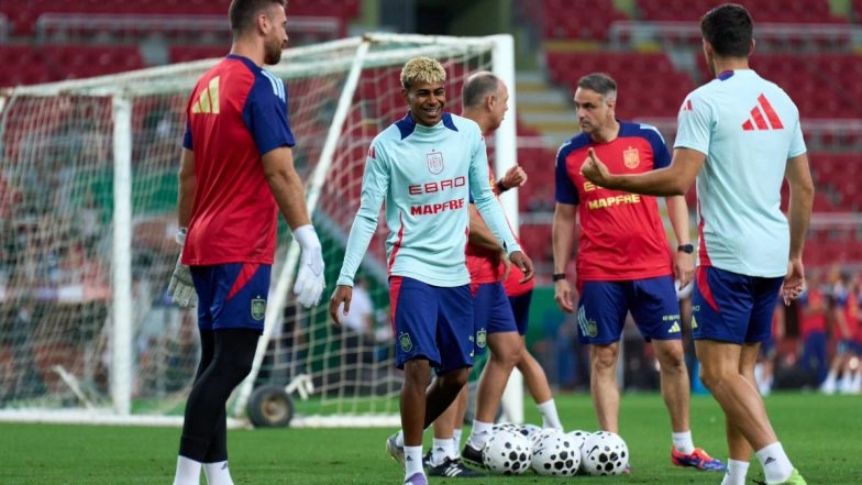 Turkey vs Spain FIFA World Cup 2026 European Qualifiers Live Streaming Online: Get Free Live Telecast of TUR vs ESP Football Match in IST