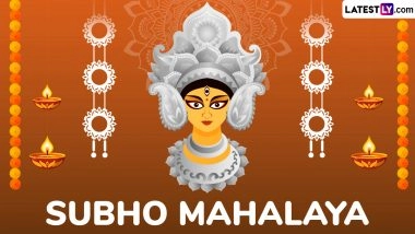 Subho Mahalaya 2025 Wishes and Maa Durga Photos: WhatsApp Messages, Images, Greetings and HD Wallpapers To Send Ahead of Durga Puja