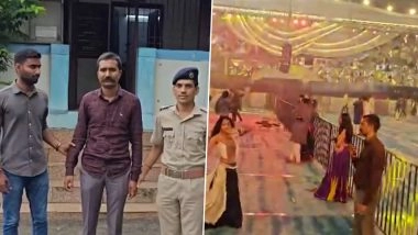 Surat: Man Poses As Sub-Inspector To Enter VIP Garba Ground at VYPD Dome in Dumas; Arrested (Watch Video)