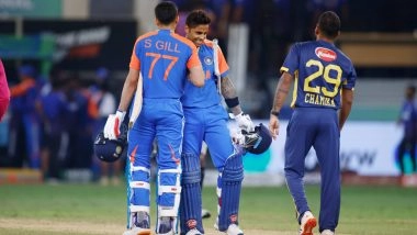 IND vs SL Super Over Video Highlights: Watch Arshdeep Singh, Suryakumar Yadav Help India Beat Sri Lanka in One-Over Eliminator in Asia Cup 2025 Super 4