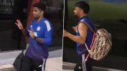 Suryakumar Yadav, Rinku Singh Recreate &lsquo;10 Wala Ka Biscuit Ka Packet Kitna Ka Hai Ji&rsquo; Viral Meme With Fans on Sidelines of Asia Cup 2025 (Watch Videos)