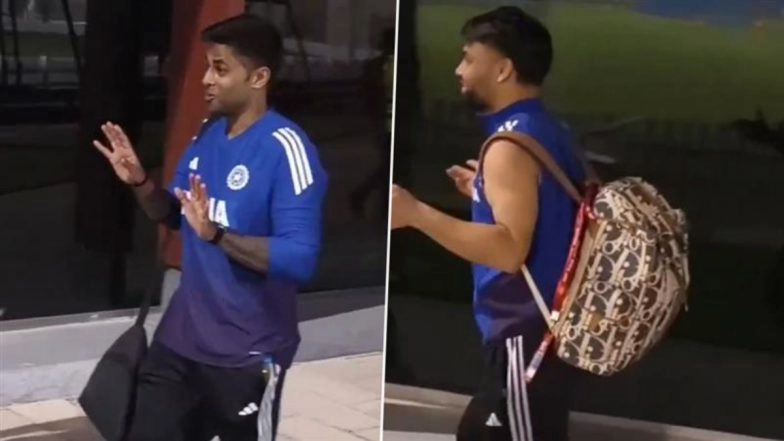 Suryakumar Yadav, Rinku Singh Recreate ‘10 Wala Ka Biscuit Ka Packet Kitna Ka Hai Ji’ Viral Meme With Fans on Sidelines of Asia Cup 2025 (Watch Videos)