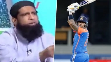 Ex-Pakistan Cricketer Mohammad Yousuf Targets Suryakumar Yadav with Derogatory Remarks Amid IND vs PAK Handshake Controversy in Asia Cup 2025 (Watch Video)