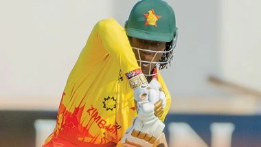 Tadiwanashe Marumani Slams Maiden T20I Half-Century Against Full-Member Nation, Achieves Feat During ZIM vs SL 3rd T20I 2025
