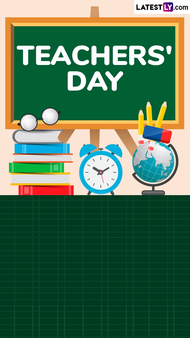 Teachers’ Day 2025 Wishes: Share Heartfelt Messages, Greetings and HD Wallpapers
