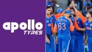 Team India Jersey Sponsor: Apollo Tyres to Become Indian Cricket Team's New Lead Sponsor After Dream11 Exit, Says BCCI Official