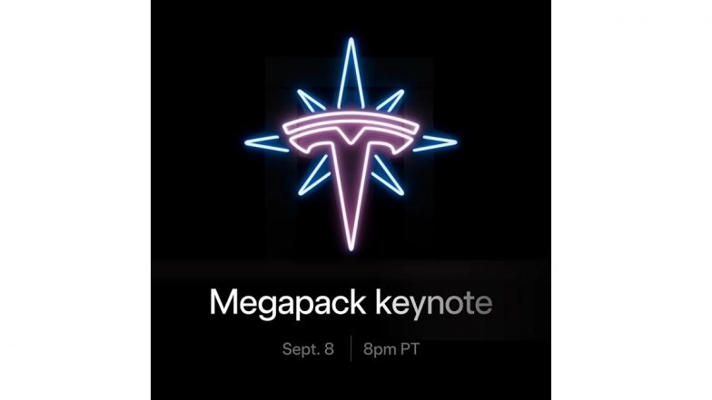 Tesla Las Megas Event: Elon Musk’s Company To Host Event in Las Vegas on September 8, 2025, Expected To Showcase Next-Gen Megapack Updates
