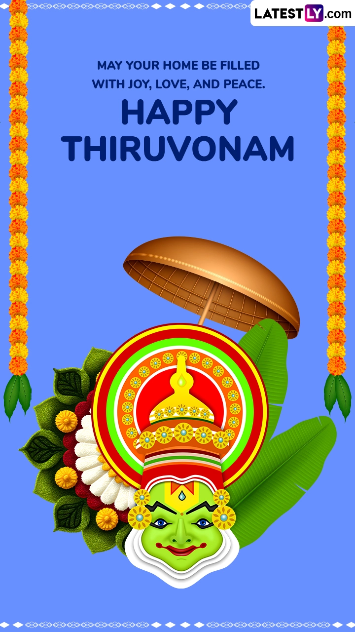 Thiruvonam 2025 Greetings Share Messages Images And Wallpapers With