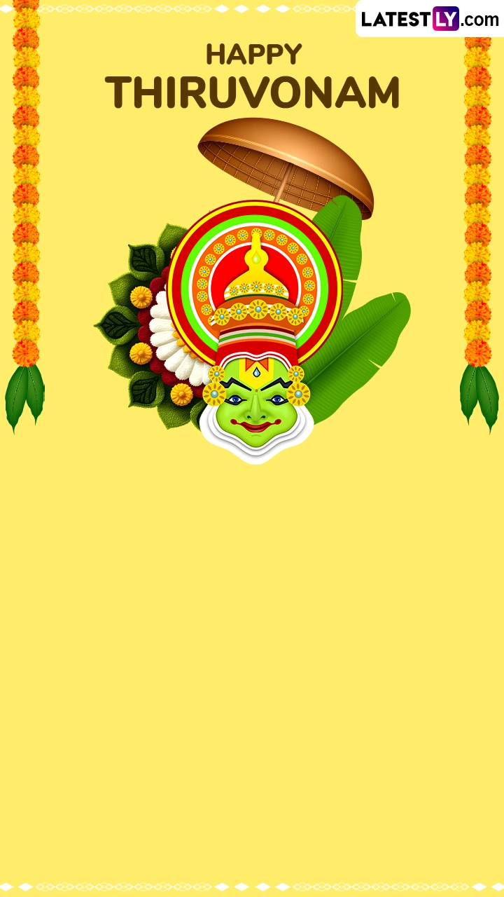 Thiruvonam 2025 Greetings: Share Messages, Images and Wallpapers With Loved Ones