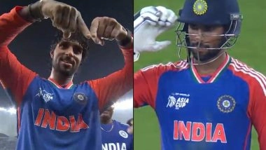 Tilak Varma Performs Salute, Makes 'V' Gesture With His Fingers After Helping India Win Asia Cup 2025 Title Beating Pakistan in Final; Know What The Celebrations Mean