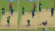 Lucky! Tristan Stubbs Narrowly Escapes Hit Wicket Dismissal After Bat Slips Out of His Hand During ENG vs SA 2nd ODI 2025, Video Goes Viral